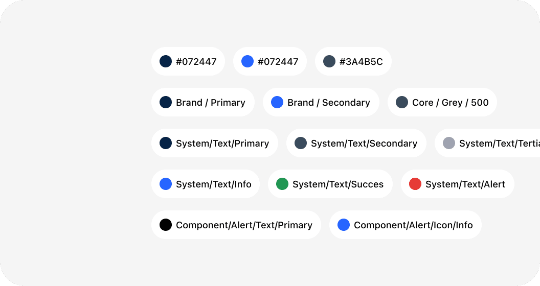 Arabica design tokens