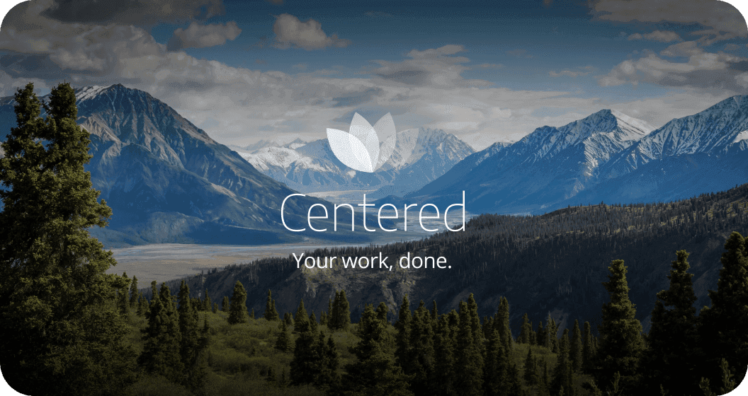 Centered app