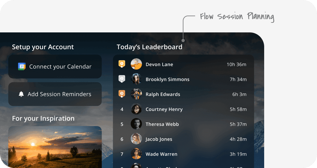 Centered leaderboard